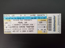 Pearl Jam / Death Cab for Cutie / Gob Roberts on Oct 6, 2004 [919-small]