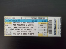 Foo Fighters / Weezer / Mae on Sep 8, 2005 [066-small]