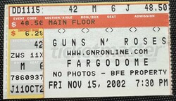 Buckethead / Guns N' Roses / CKY / Mix Master Mike on Nov 15, 2002 [300-small]