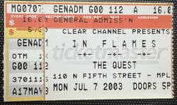 In Flames / Chimaira on Jul 7, 2003 [359-small]
