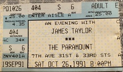 James Taylor on Oct 26, 1991 [478-small]