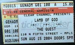 Lamb of God / Atreyu / Every Time I Die / Unearth on Aug 15, 2004 [494-small]