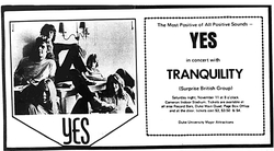Yes / Tranquility on Nov 11, 1972 [549-small]