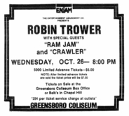 Robin Trower / Ram Jam / Crawler on Oct 26, 1977 [554-small]