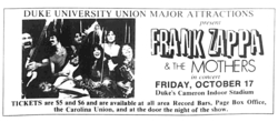 Frank Zappa / The Mothers Of Invention on Oct 17, 1975 [810-small]