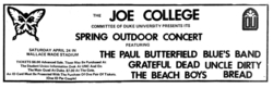 Grateful Dead / The Beach Boys / The Butterfield Blues Band / Mountain / Uncle Dirty on Apr 24, 1971 [855-small]