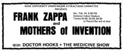 Frank Zappa / The Mothers Of Invention / Dr Hook & The Medicine Show on Feb 24, 1973 [017-small]