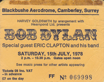 Bob Dylan / Eric Clapton / Joan Armatrading / LAKE / Graham Parker & The Rumour / Merger on Jul 15, 1978 [027-small]