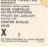 Elvis Costello / Attractions / Richard Hell & The Voidoids / John Cooper Clarke on Jan 5, 1979 [062-small]