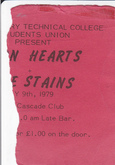 Neon Hearts / The Stains on May 9, 1979 [186-small]