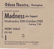 Madness / The Friday Club on Oct 30, 1985 [284-small]