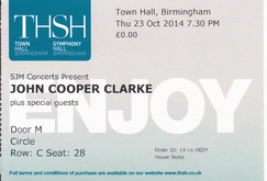 John Cooper Clarke on Oct 23, 2014 [436-small]