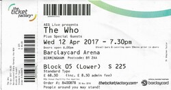 The Who / The Standard Lamps on Apr 12, 2017 [453-small]