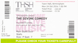 The Divine Comedy / Lisa O'Neill on Oct 24, 2016 [580-small]