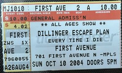 The Dillinger Escape Plan / Everytime I Die / Misery Signals / Zao / Bad Acid Trip on Oct 10, 2004 [263-small]