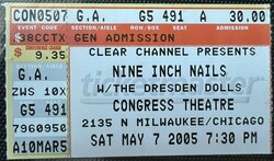 Nine Inch Nails / The Dresden Dolls on May 7, 2005 [270-small]