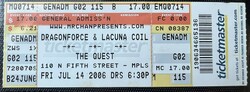 Lacuna Coil / Dragonforce / Between The Buried And Me on Jul 14, 2006 [299-small]