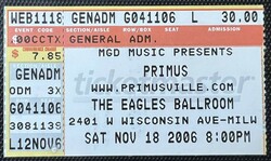 Primus / Drum and Tuba on Nov 18, 2006 [302-small]