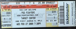 Foo Fighters  / Serj Tankian / Against Me! on Feb 27, 2008 [362-small]