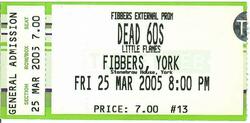 Dead 60's on Mar 25, 2005 [398-small]