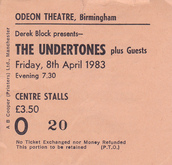 The Undertones / Cook Da Books on Apr 8, 1983 [624-small]