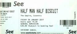 Half Man Half Biscuit / The Broken Rebels on Jan 6, 2017 [712-small]