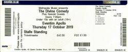 The Divine Comedy / Man & The Echo on Oct 17, 2019 [758-small]