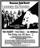Lynyrd Skynyrd / Johnny Winter / Edgar Winter / Ted Nugent / .38 Special / Point Blank on Jul 30, 1976 [316-small]
