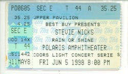 Stevie Nicks / Boz Scaggs on Jun 5, 1998 [358-small]