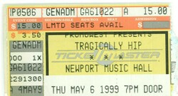The Tragically Hip on May 6, 1999 [384-small]