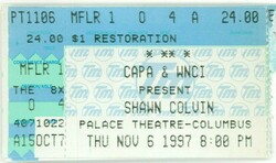 Shawn Colvin on Nov 6, 1997 [466-small]