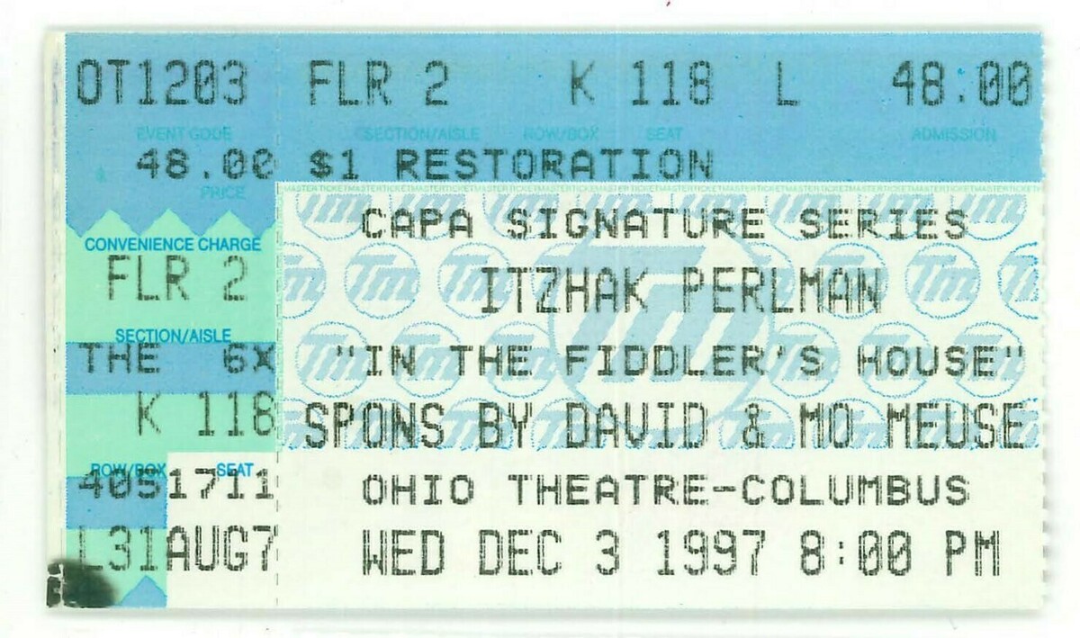 Itzhak Perlman Concert & Tour History (Updated for 2024 2025