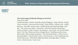 The 24th Annual Telluride Bluegrass Festival on Jun 19, 1997 [476-small]