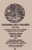 Emerson Lake and Palmer / Back Door on Apr 20, 1974 [601-small]