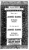 James Gang / Eli Radish / savage grace on Jan 3, 1970 [760-small]