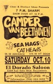 Camper Van Beethoven / Sea Hags / The Cat Heads on Oct 10, 1987 [930-small]