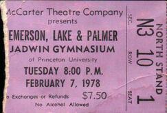Emerson Lake and Palmer on Feb 7, 1978 [323-small]