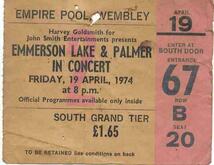 Emerson Lake and Palmer / Back Door on Apr 19, 1974 [342-small]