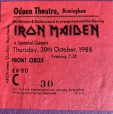 Iron Maiden on Oct 30, 1986 [600-small]