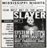 System of a Down / Slayer / Clutch on Jun 7, 1998 [676-small]