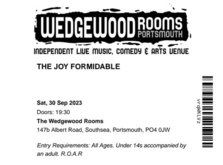 The Joy Formidable / The People Versus / Fake Empire on Sep 30, 2023 [251-small]