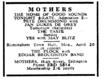 Yes / May Blitz on Mar 29, 1970 [404-small]