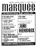 Pink Floyd / Marmalade on Jan 19, 1967 [418-small]