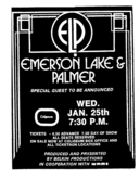 Emerson Lake and Palmer / Jay Ferguson on Jan 25, 1978 [449-small]