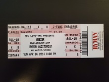 Weezer / The Last Internationale on Apr 6, 2014 [778-small]