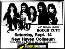 Dio / Rough Cutt on Sep 14, 1985 [274-small]