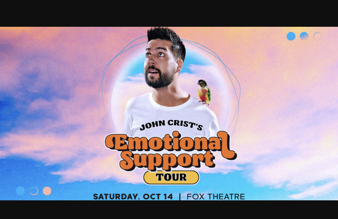 Oct 14, 2023 John Crist at Fox Theatre Atlanta, United States Concert Archives