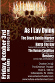 As I Lay Dying / The Black Dahlia Murder / Haste the Day on Oct 3, 2003 [744-small]