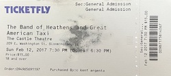 The Band of Heathens / Great American Taxi on Feb 12, 2017 [365-small]