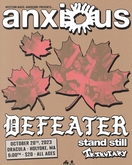 Anxious / Defeater / Stand Still / Tributary on Oct 20, 2023 [875-small]